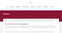 Desktop Screenshot of k9jy.com
